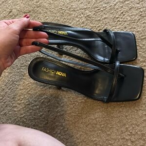 Fashion nova kitten sandal heels